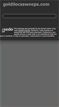 Mobile Screenshot of goldilocssweeps.com